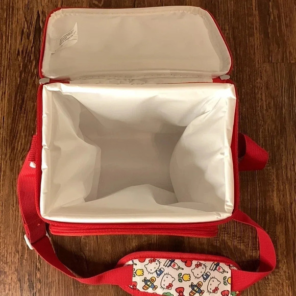 Hello Kitty 9 Cans Square Cooler Bag NWT - Picture 9 of 12